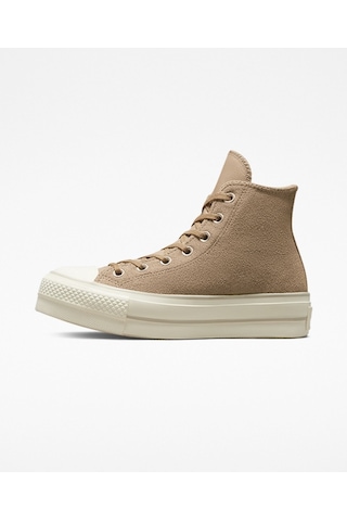 Converse Ctas Lıft Hı Kadın Ayakkabı A03250c Bej