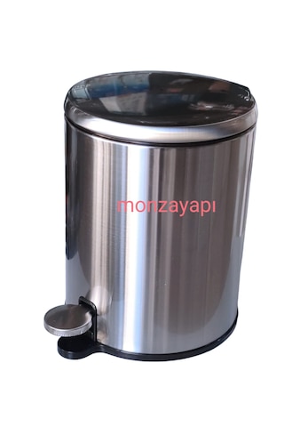 Primanova Cigo Çelik Çöp Kovası Soft Ve Wc Tuvalet Fıtçası Mat Krom