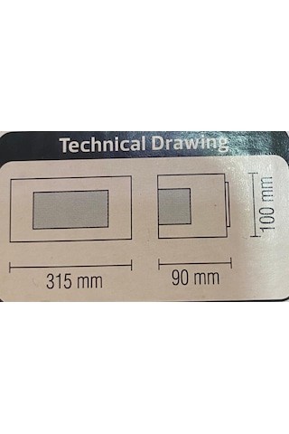 Mango-3 E27 Duy Ip44 Krom Duvar Aplik Siyah