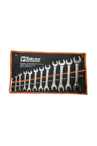 Tatian 6-32 12 Parça İki Ağız Anahtar Takımı Bez Çantalı