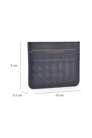 Ziya, Unisex Hakiki Deri Kartlık 1539852z06 Lacivert 1539852z06 200 Lacivert