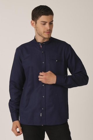 Alexander Gardi Alexandergardı Katlanabilir Kol Regular Fit Gömlek (E21-32502)