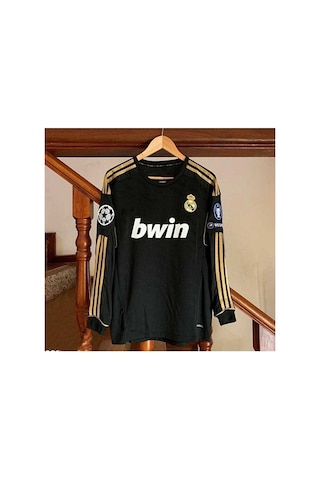 Real Madrid 2011-12 Sezon Cristiano Ronaldo Nostalji Forması Siyah