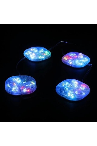 Powermaster Pm-14702 12 Volt 3 Watt Rgb Yanıp Sönen Çakar 6565-2835 Modül Led 65x65x12mm