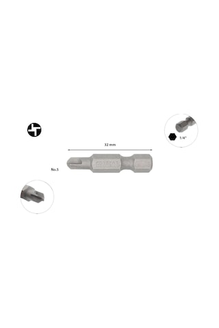 Ceta Form TorqSet Uçlu Bits No 5 x 32MM Cb860305