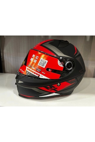 Mt Helmets Mt Revenge 2 S Hatax B5 Motosiket Kaskı Mat Kırmızı