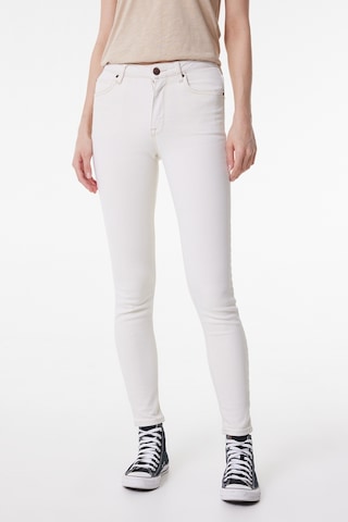 Lee Scarlett Skinny Fit Dar Kesim Yüksek Bel Çok Dar Paça Bej Kadın Esnek Jean Denim Kot Pantolon L626007614 Bej