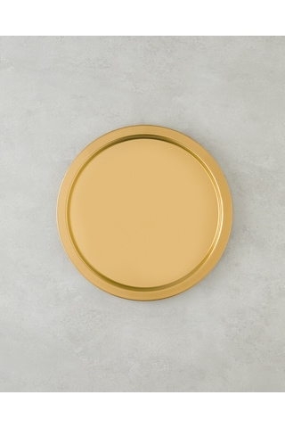 English Home Emma Metal Tepsi 31,5 Cm Gold