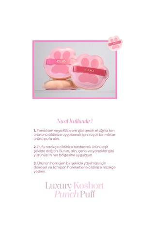 Clio Koshort Puff Luxury Koshort
