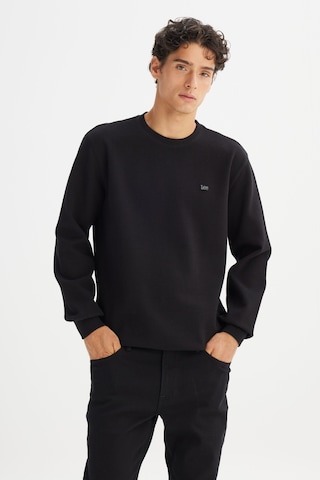 Lee Erkek Regular Fit Bisiklet Yaka Baskılı Siyah Sweatshirt-l2520308 Siyah