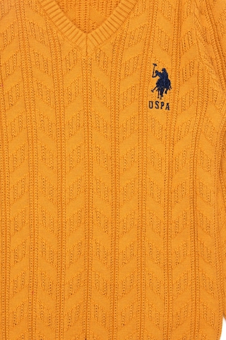 U.s. Polo Assn. Erkek Çocuk Hardal Kazak /triko 50293535-vr072 Hardal