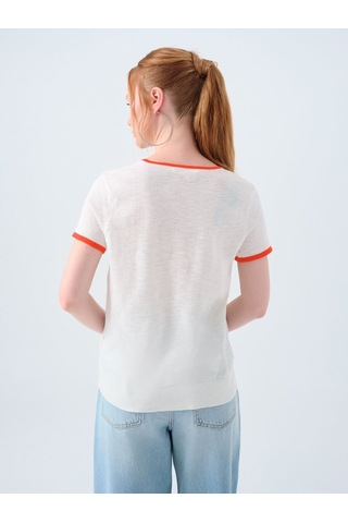 LOFT Regular Fit Kadın Bluz K.kol Lf2040153 Q1.v1 Beyaz
