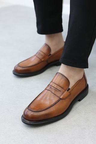 Fast Step Hakiki Deri Erkek Klasik Ayakkabı 630ma308 Taba