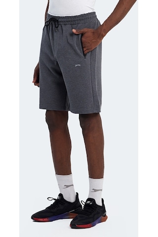 Slazenger KAARLO Erkek Cepli Koyu Gri Şort