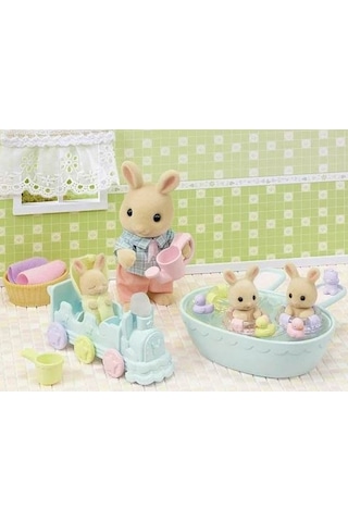 Sylvanian Families Üçüzler Banyo Seti Esf5707