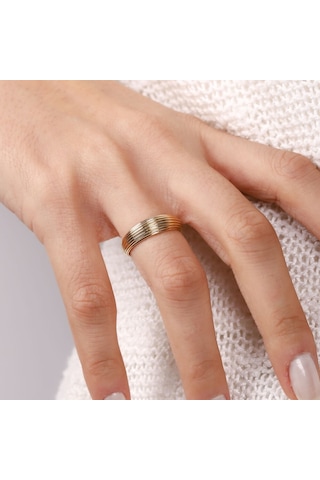 Sevilla Altın Yüzük 14K Golden Siens 465529315