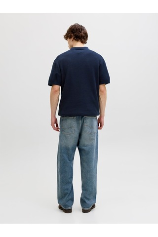 Jack & Jones Max Erkek Lacivert Polo Tişört 12288544-nb Lacivert