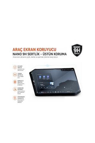 Bmw İx3 Ekran Koruyucu 17.9 İnç Multimedya Nano Parlak