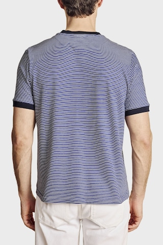 Brooks Brothers Çizgili Bisiklet Yaka T-shirt Erkek T Shirt Bbss26mts022157 Lacivert-beyaz Lacivert - Beyaz