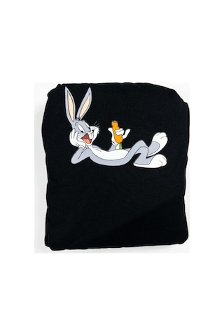 Servis Kılıfı Likralı Bugs Bunny Siyah Set Çantalı 1