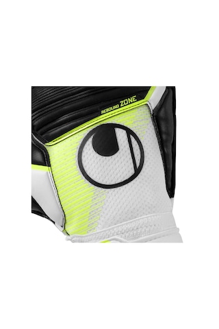 Beyaz - Fosforlu Sarı - Siyah Uhlsport Kaleci Eldiveni Soft Advanced 101135501 Beyaz