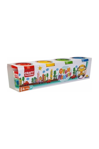 Crafy 4'lü Oyun Hamuru 520 Gr. Diğer