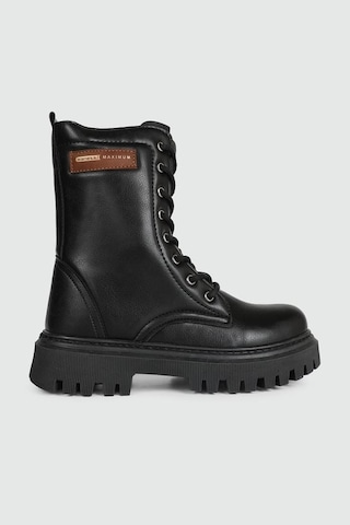 Ayakkabımood Wnt 5144 Termo Taban Kız Çocuk Bot Siyah