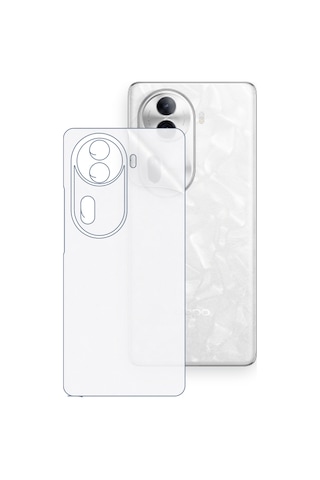 Schitec Oppo Reno 11 Pro Uyumlu Arka Yüzey Hidrojel Koruyucu Film 39598356