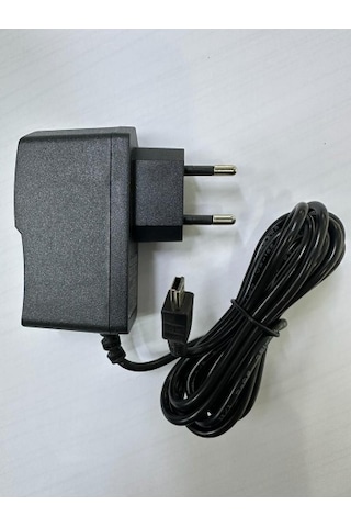 5 Volt 2 Amper Mini Usb Adaptör 5 Volt 2 Amper 5 Pin Şarj Aleti 2 Metre Kablolu 5 Volt 5 Pin Mini Usb Şarj Aleti