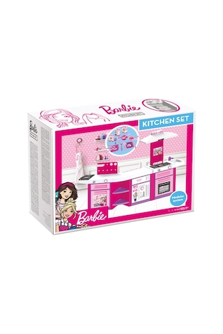 1614 Dolu Barbie Mutfak Seti 3'Lü