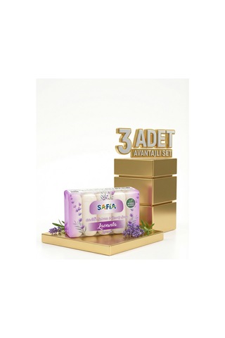 Safia Lavanta Güzellik Sabunu 3x275 Gr