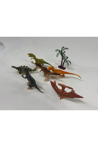 Plastik Oyuncak Dinozor Seti Dinozorlar 7 Parça Dinazor Hayvan Figürü