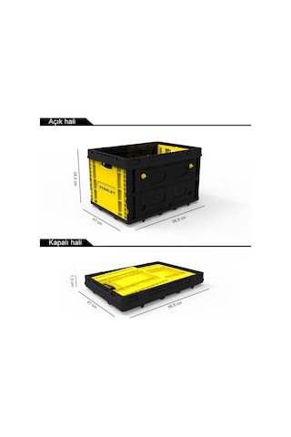 Stanley Fb533 25kg Katlanır Çok Amaçlı Taşıma Sepeti