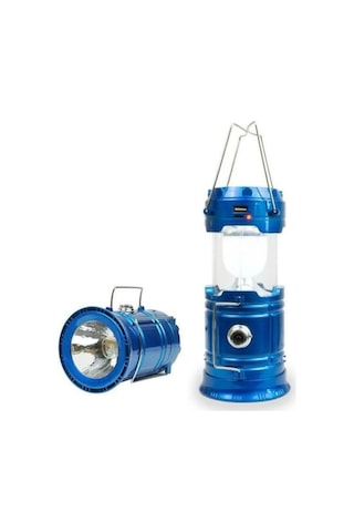 Kamp Lambası El Feneri Askılı Büyük Boy Usb Şarjlı Işıldak