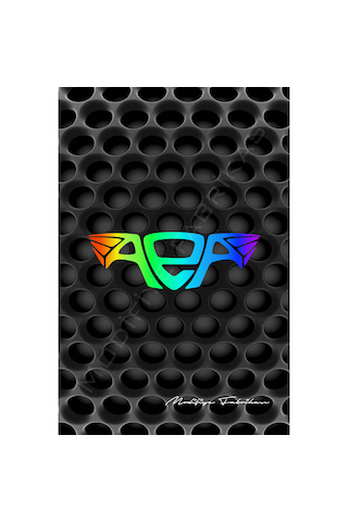 Altın Elbiseli Adam Sticker Folyo - Hologram - 18 X 6 Cm