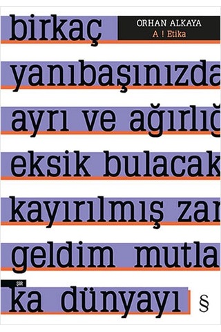 A Etika + Tuz Günleri + Altı + Okuma Sticker'ları