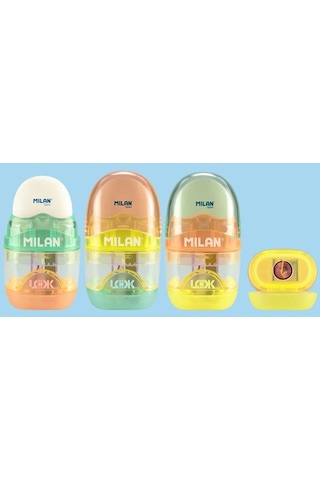 Mılan 4701116lk2 Capsule Kalemtraş/silgi New Look - 16adet