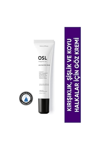OSL Omega Skin Lab Fighter Şişlik ve Koyu Halkalar İçin Göz Çevresi Kremi 15 ML