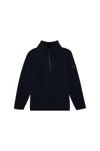 U.S. Polo Assn. Erkek Çocuk Yarım Fermuarlı Lacivert Polar Sweatshirt 50298060-VR033