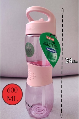 Matara Suluk Tritan 600 Ml Çok Renkli
