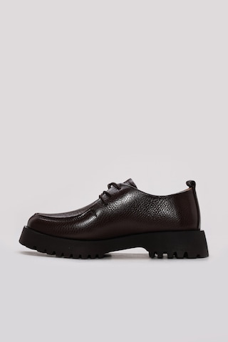Fast Step Hakiki Deri Kahve Floter Kadın Casual Ayakkabı 583za2609 Diğer