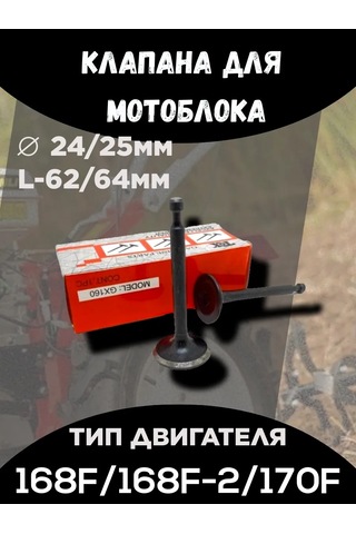 Pitstopkin Motoblok Ve Motorlar İçin Valfler: 168f, 168f-2, 170f 247332089