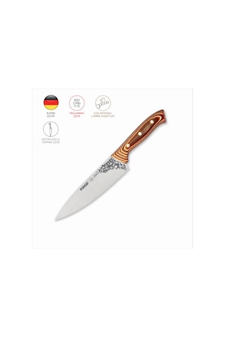 Pirge 32160 Elite Şef Bıçağı 19 CM Kahverengi