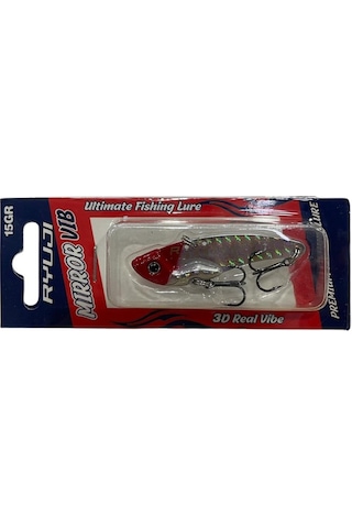 Ryuji Mirror Vib 15gr 5.6cm Vibrasyon Jig Yem Renk Red Flash