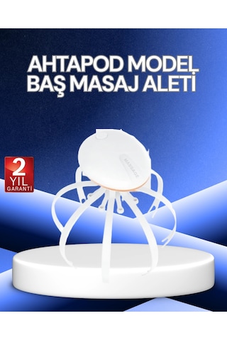 Elektrikli Kafa Masaj Cihazı 3 Modlu Usb-c Şarjlı Masaj Aleti Çok Renkli