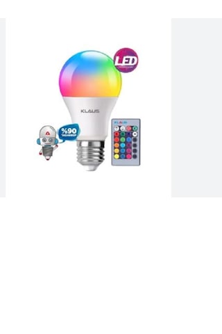 Klaus 9w Rgb Led Lamba Ampül