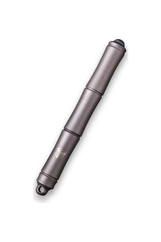 We Kamp Knife Gray Syrinx Titanium Pen Taktik Kalem Gri