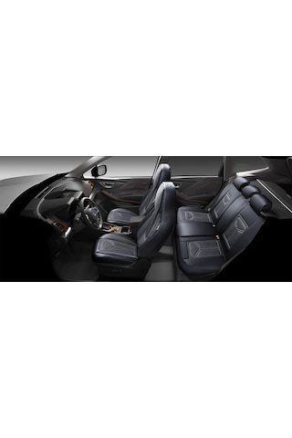 Fs Deri Serisi Chevrolet Cavalier 2016 Sonrası İle Uyumlu Takmatik Kılıf, Gri