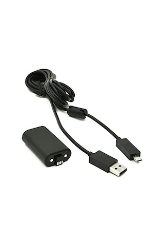 Xbox One S-x Gamepad Batarya Kablo Şarj Kiti Set