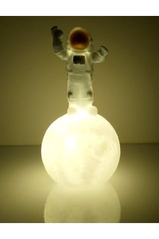 Astronot Şekilli Gece Ve Masa Lambası Çok Renkli